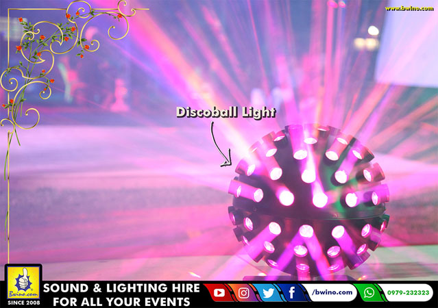 Disco Ball Light For Hire